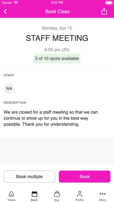 KUUMA Yoga Screenshot