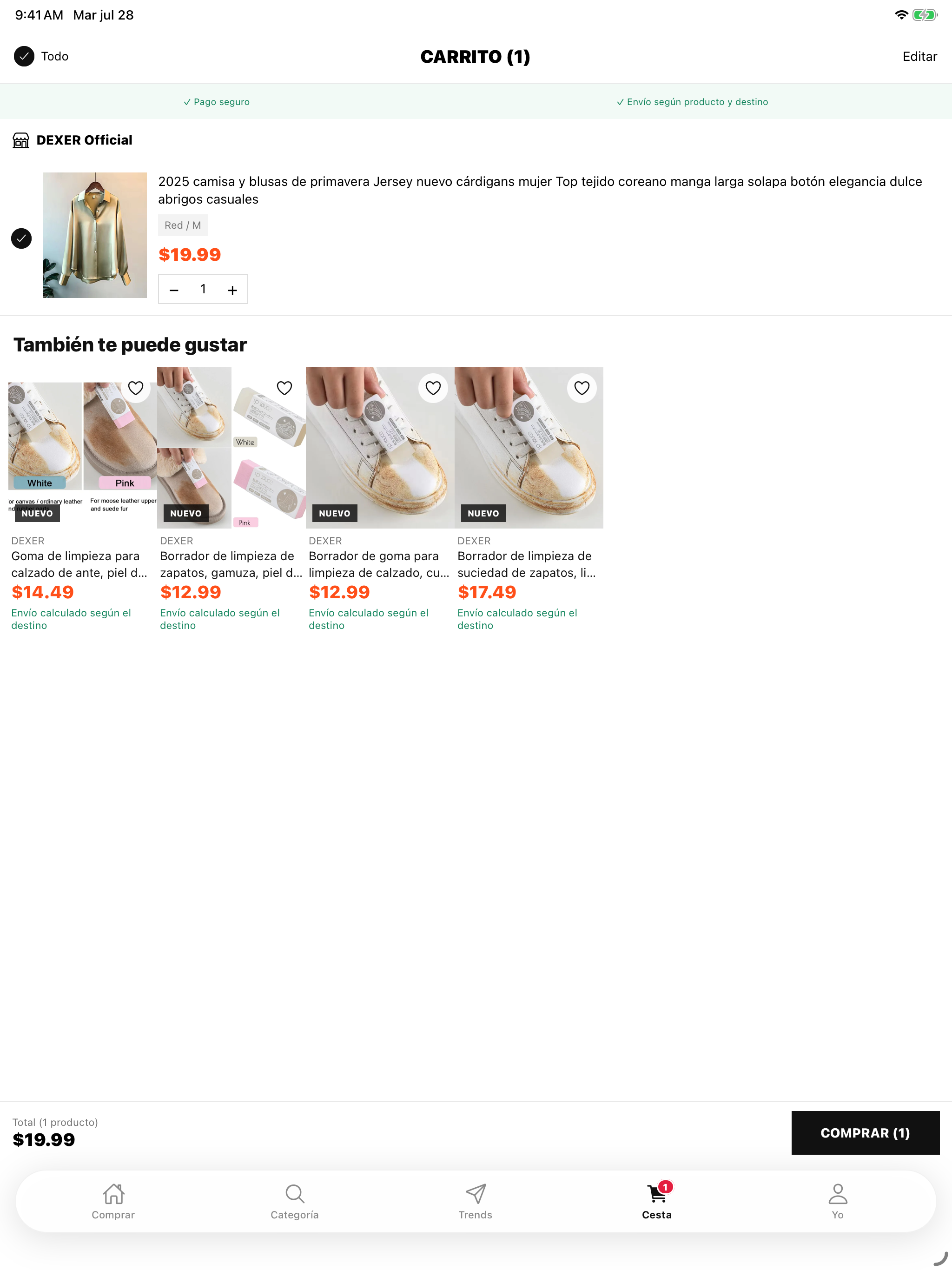 DEXER- compras en línea screenshot 10