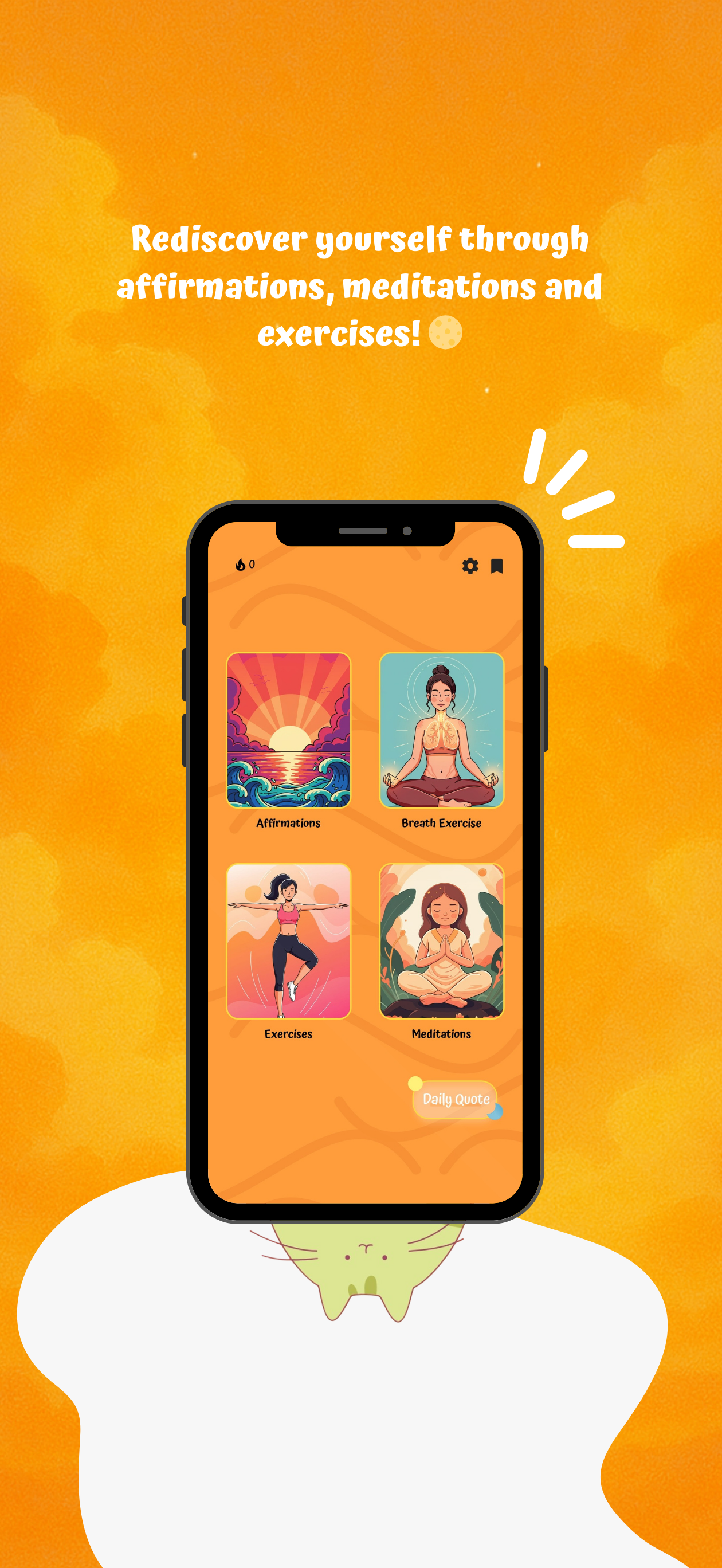 MoodDrake: Affirm & Meditate