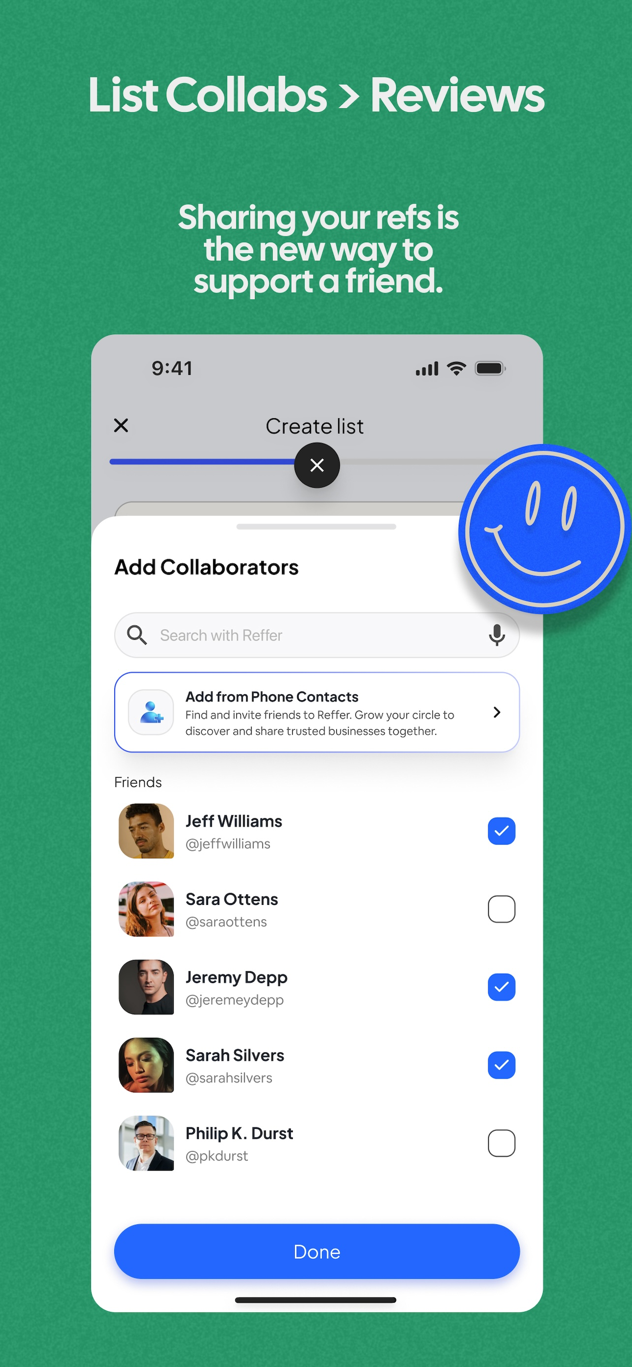 Reffer App screenshot 7