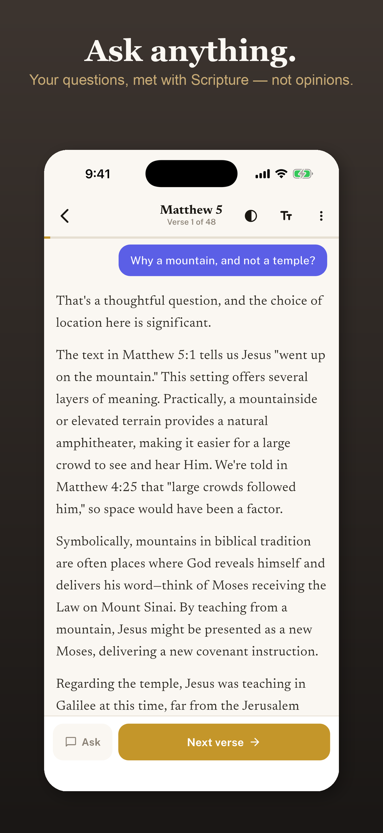 Scroll: Daily Bible Study screenshot 4