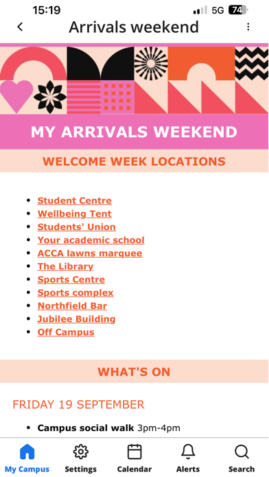 Sussex Mobile Screenshot