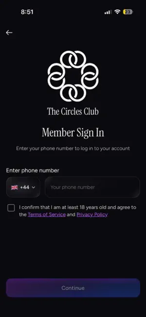 The Circles Club: Social Plans screenshot 2