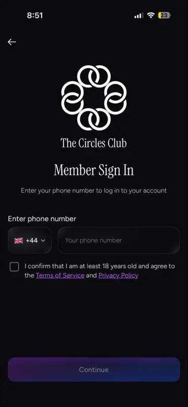 The Circles Club: Social Plans screenshot 2 of 8