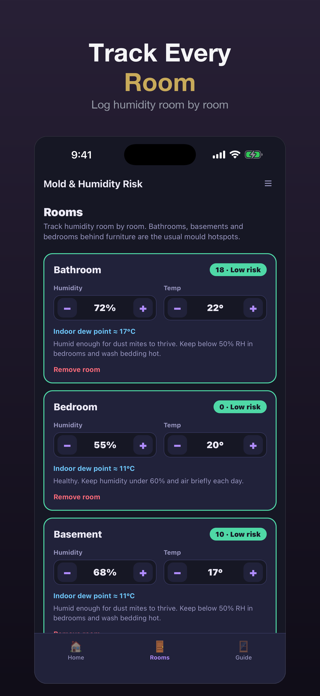 Mold & Humidity Risk Screenshot 1 of 3
