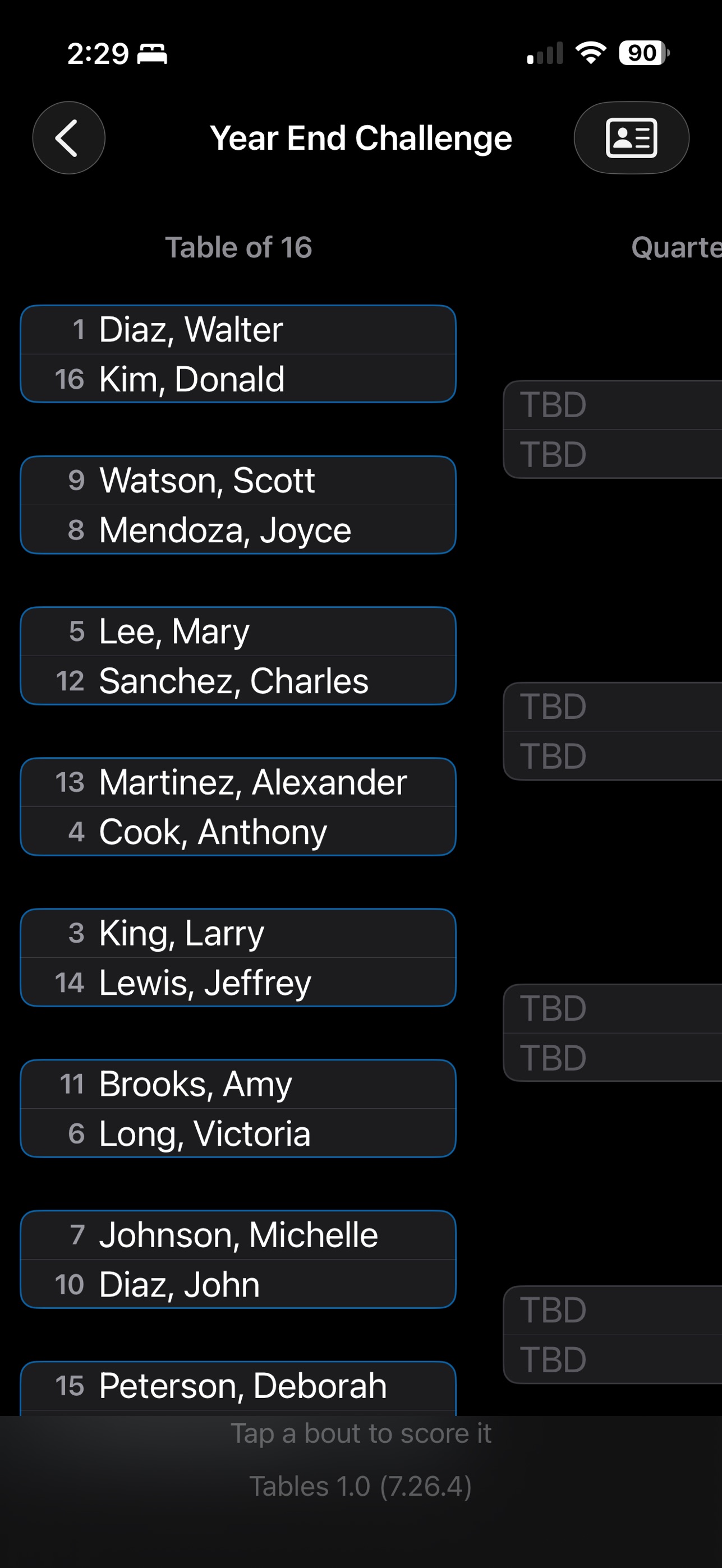Screenshot 5 of Tables for Fencing