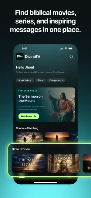 DivineTV - Christian Streaming screenshot 1
