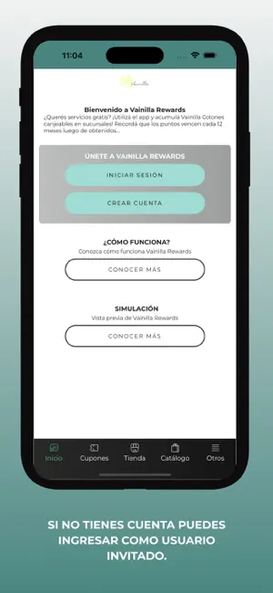 Vainilla screenshot 1
