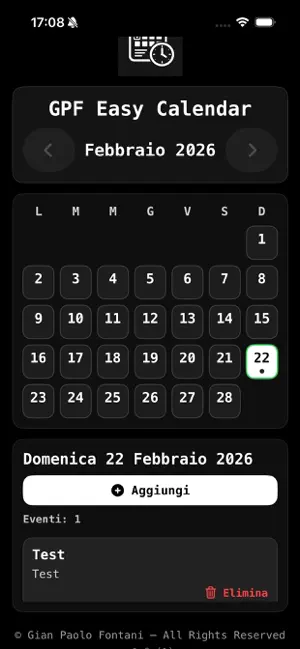 GPF Easy Calendar screenshot 3