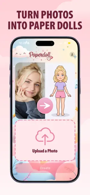Paperdoll: Cute Doll Maker screenshot 1