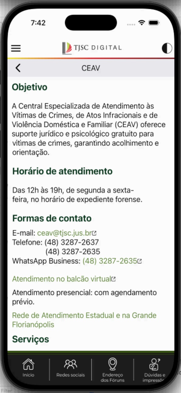 iPhone screenshot
