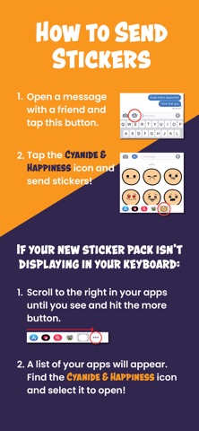 Cyanide & Happiness Emojis screenshot