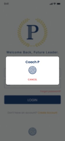 Coach P screenshot