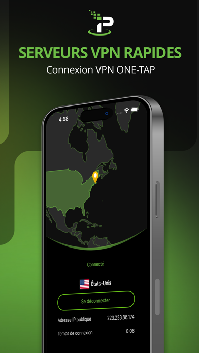 Screenshot #1 pour IPVanish VPN Rapide & Sécurisé