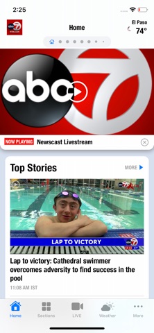 KVIA ABC7 El Paso News iPhone screenshot