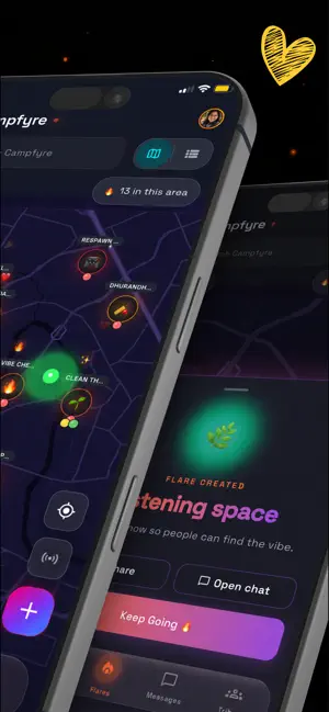 Campfyre - Live in the NOW screenshot 2