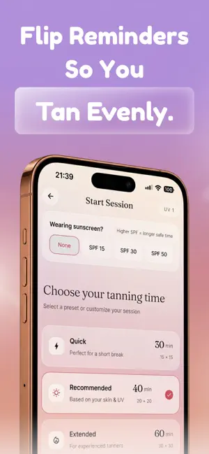 SPF Tanning: Sunkat iPhone screenshot 5
