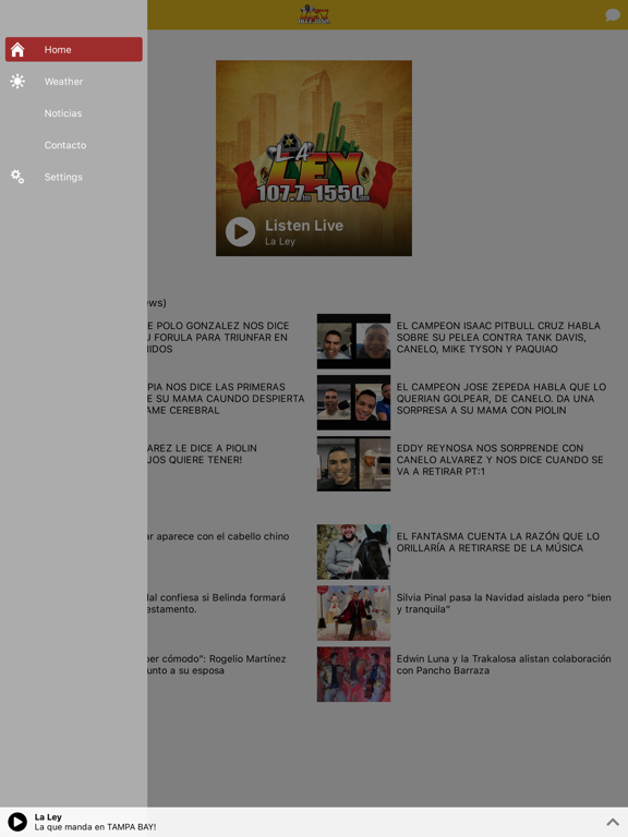 Screenshot #5 pour La Ley Tampa 107.7FM & 1550AM