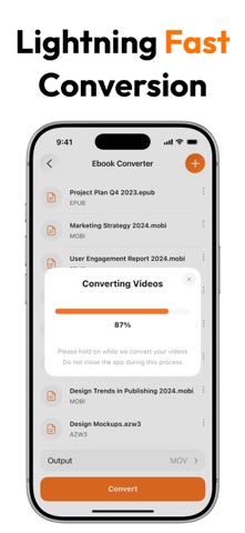 EBook Converter: EPUB to PDF iPhone screenshot
