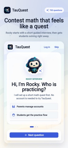 TauQuest screenshot