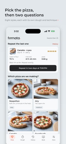 Fornata: Pizza Dough Timer Screenshot 1 of 6