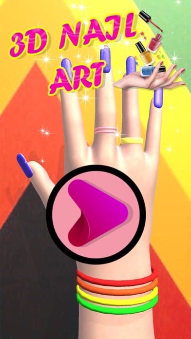Nails Art Painting 3D Design Screenshot