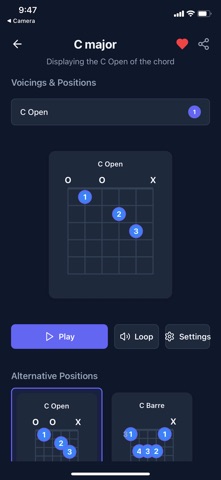 Chord Library: Guitar Voicings screenshot