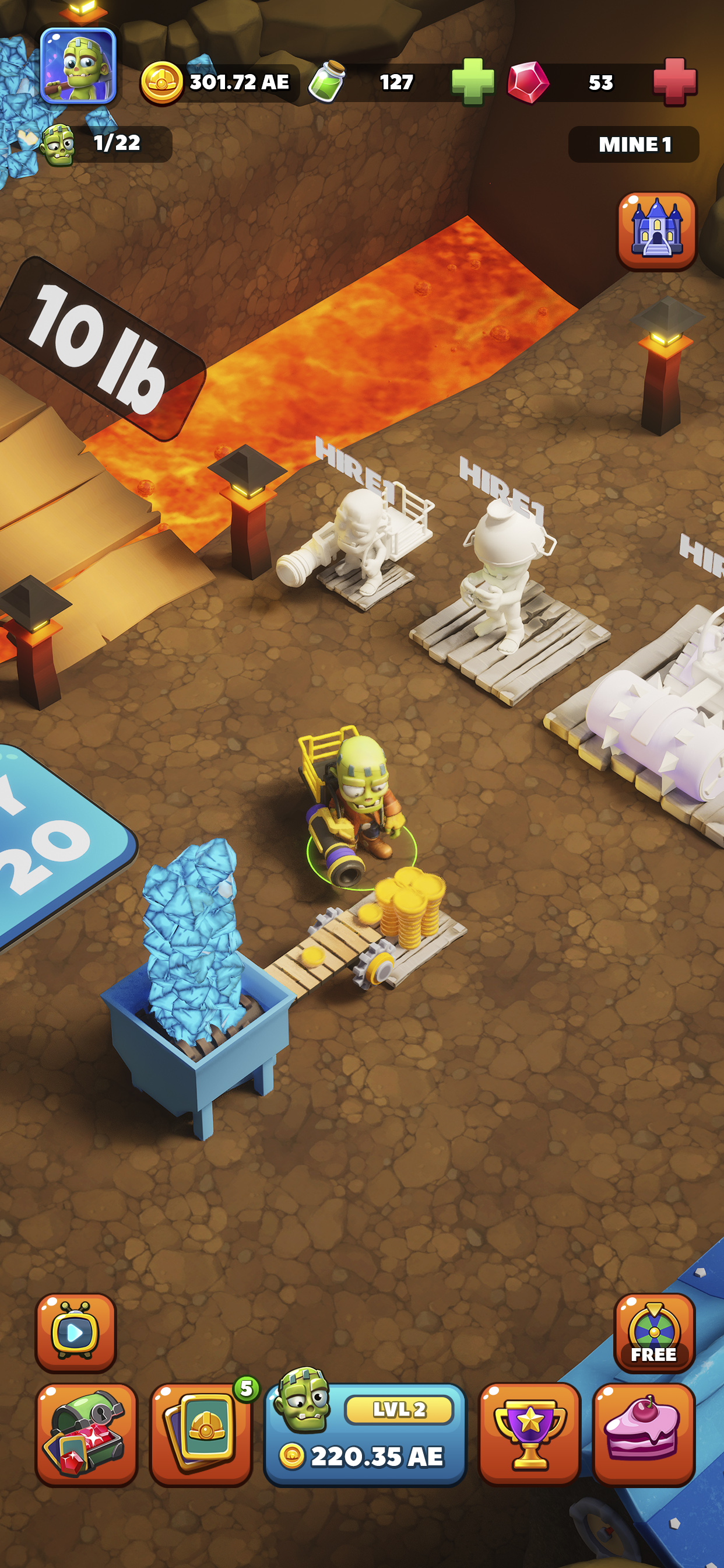 Idle Zombies: Tycoon simulator