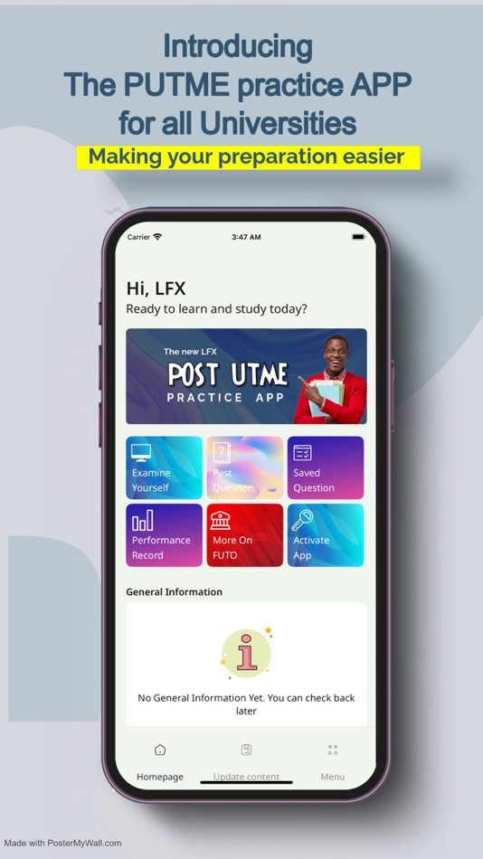 #1. POST-UTME For Universities (iOS) 由: LFX EDUCATIONAL SOFTWARE LTD