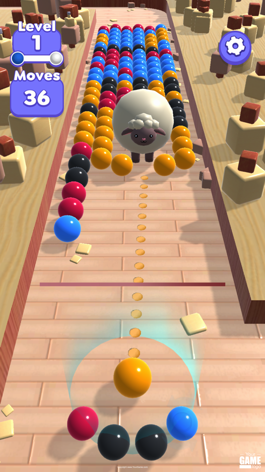 #2. 3D bubbles (iOS) 由: KometGames PTE.LTD.