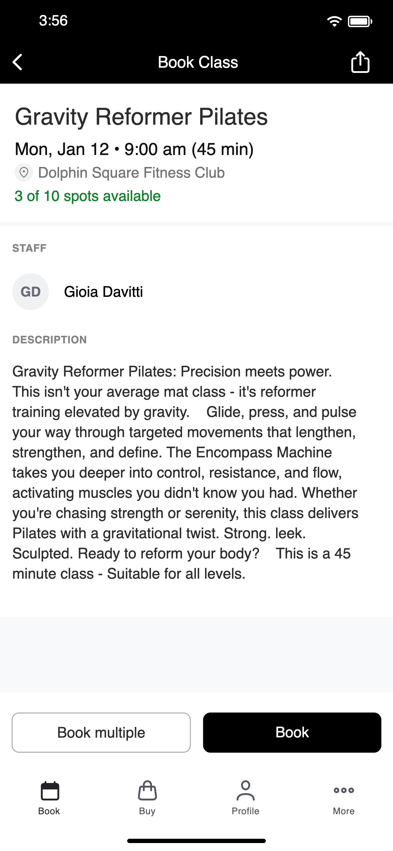 DSQ Reformer Pilates