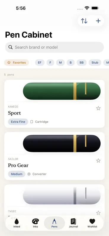 Fountain Pen Ink Journal screenshot 5 of 10