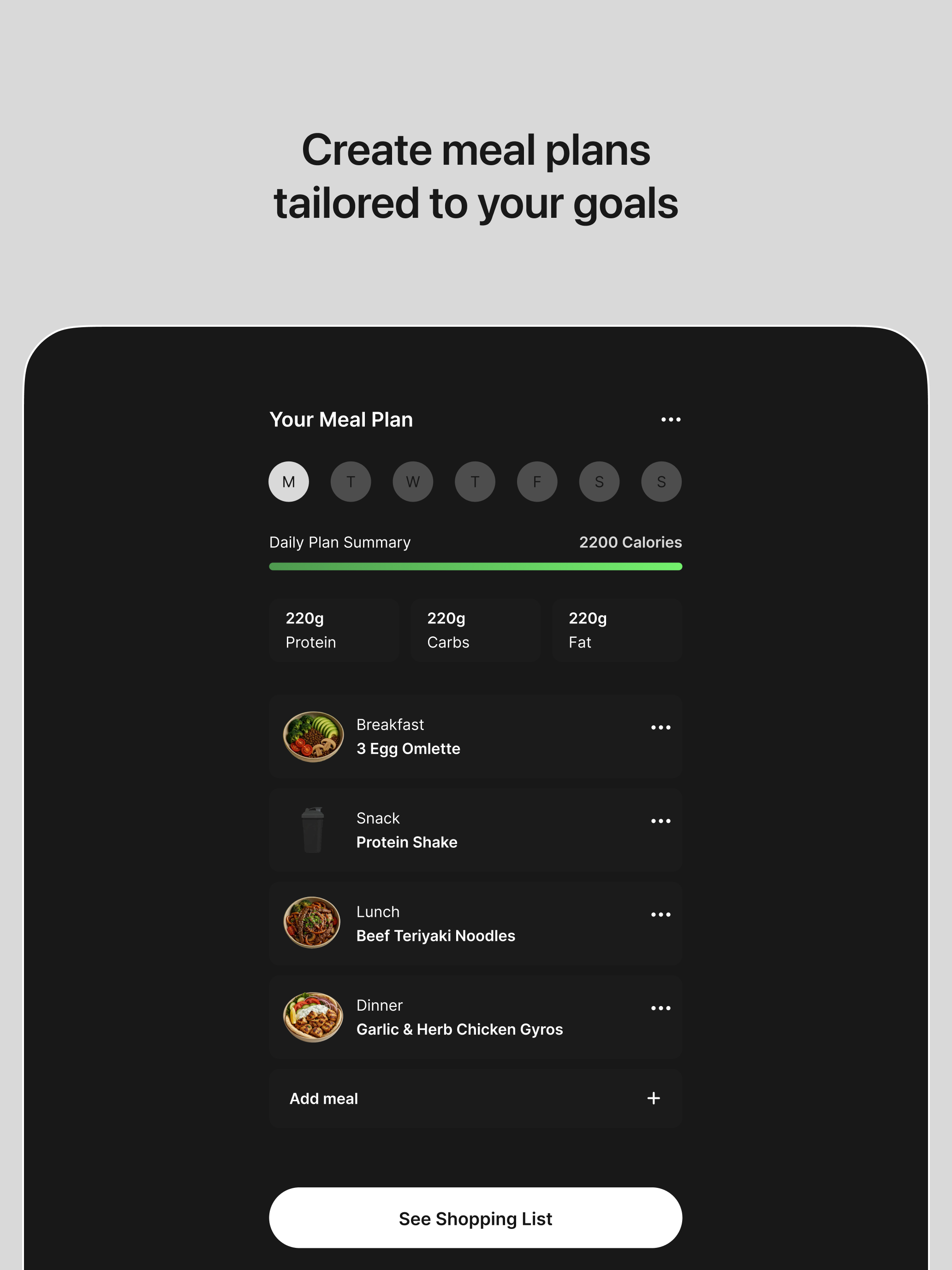 Nom: AI Meal Planner screenshot 7