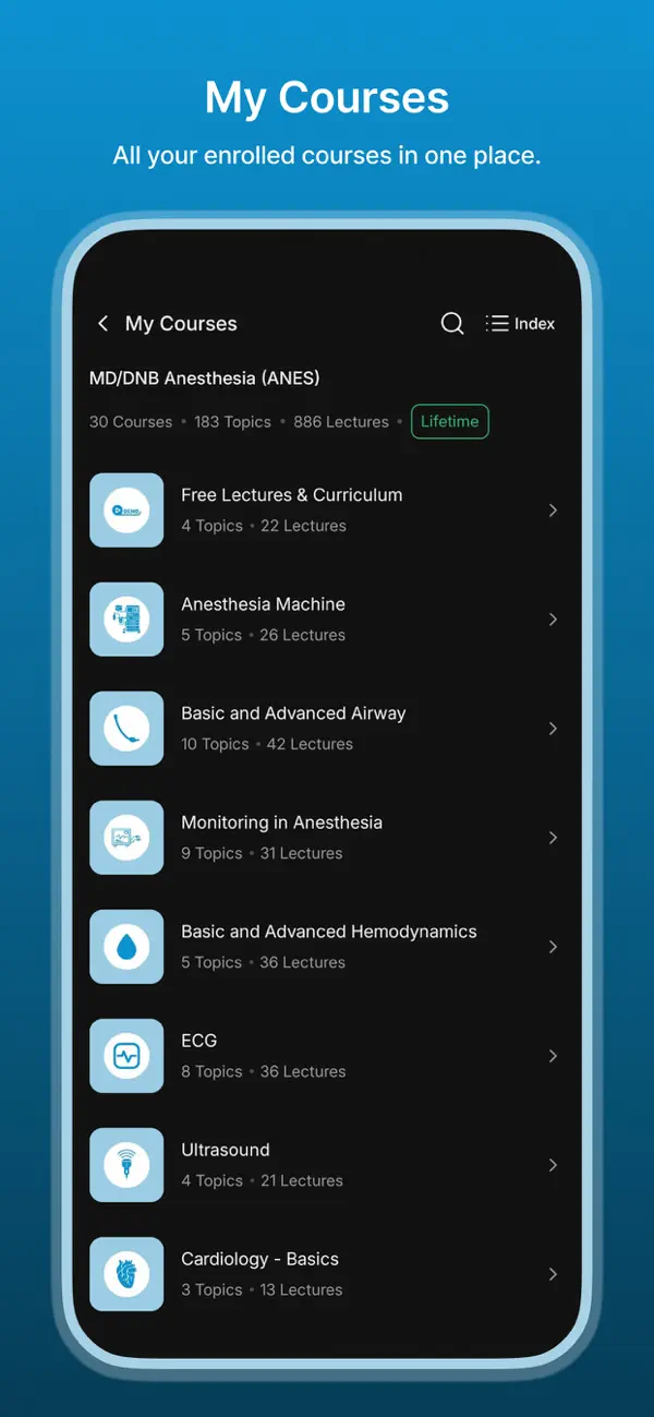 Screenshot #2 pour RAAOnline - Medical e-Learning