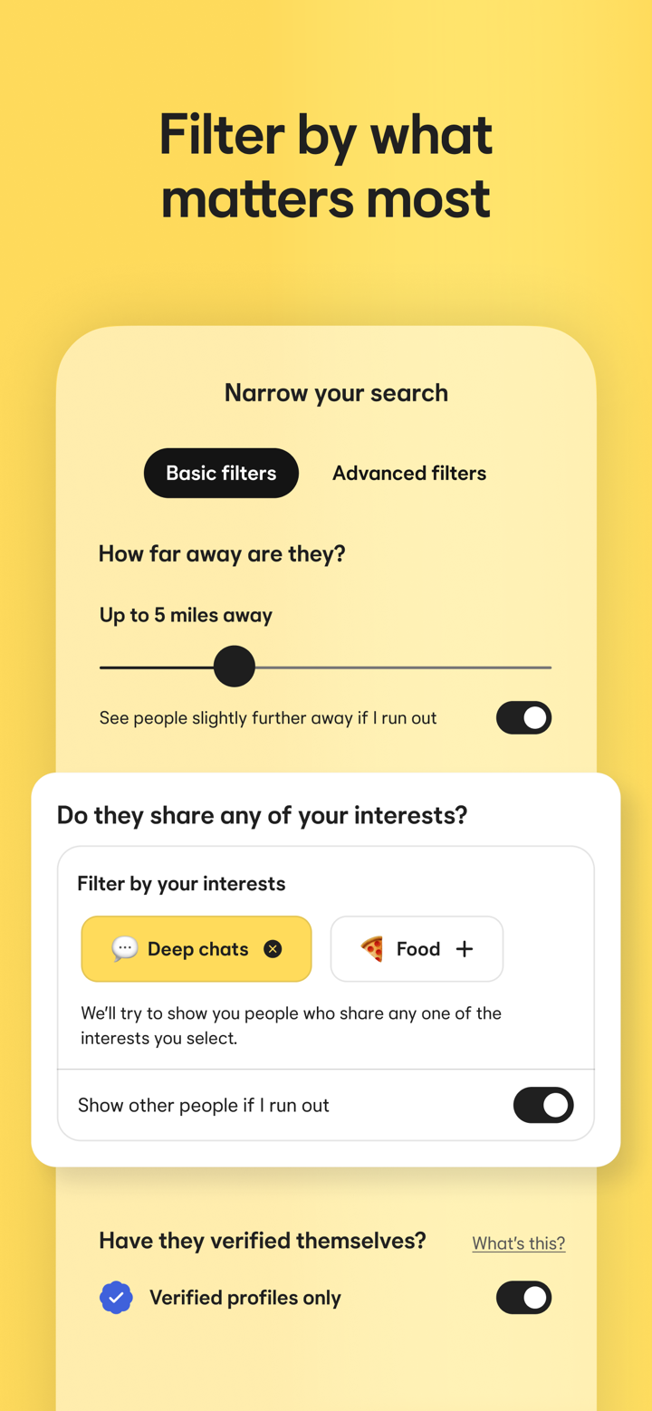Bumble Dating App: Meet & Date screenshot 8