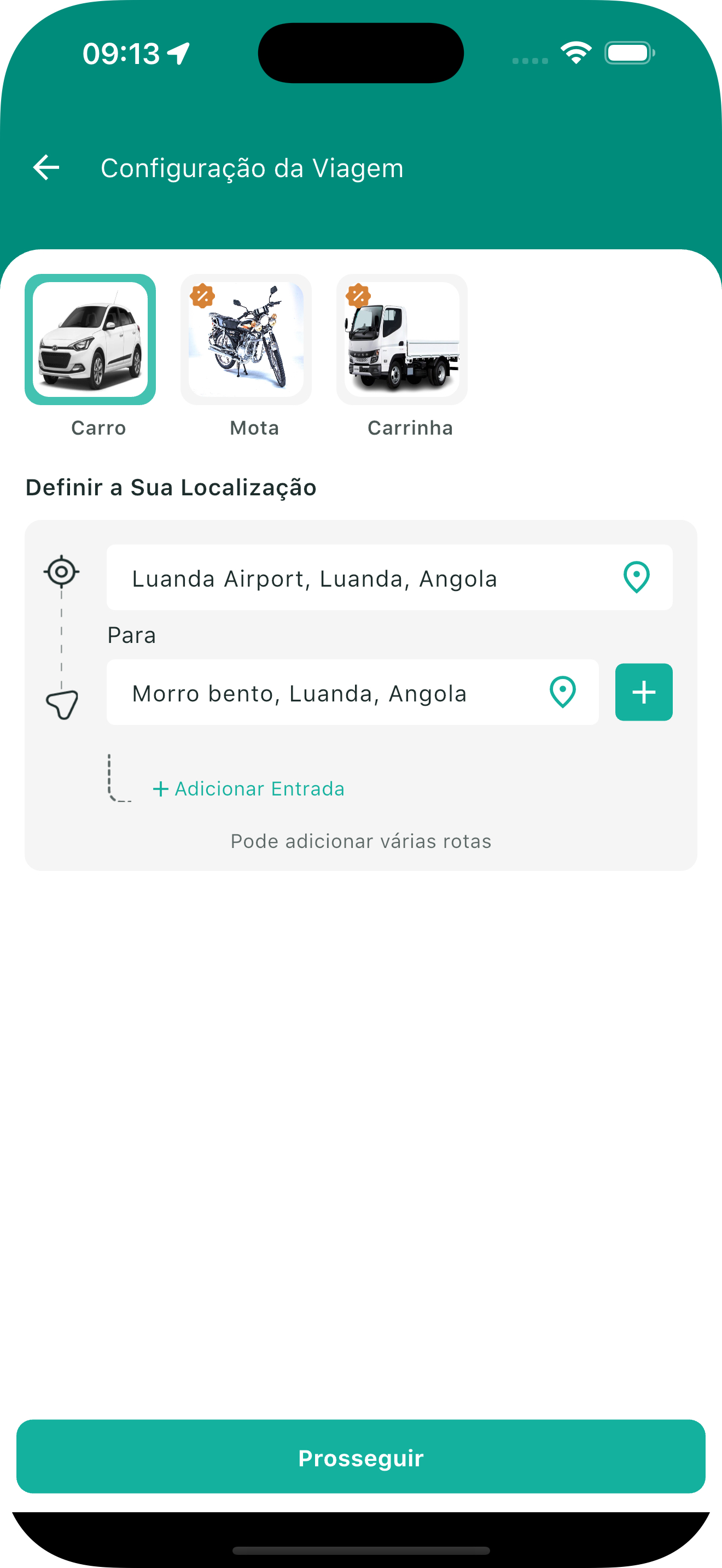 Kudi - Peça uma viagem