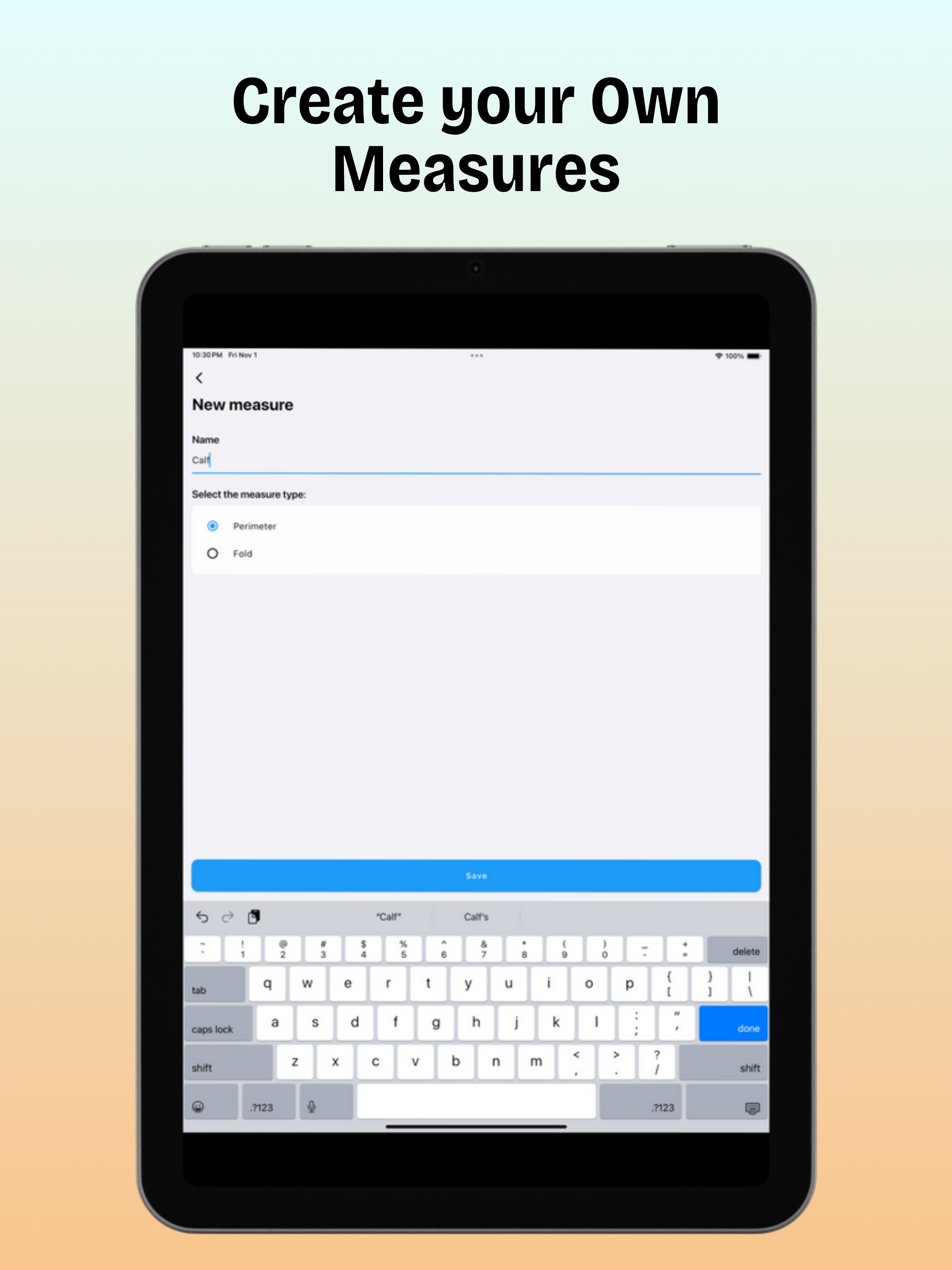 Body Measurements - StartFit