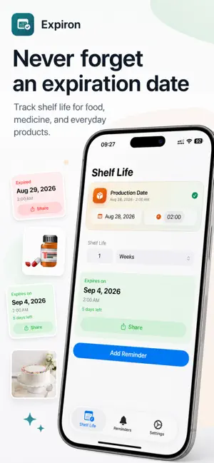Expiron: Expiration Tracker screenshot 1