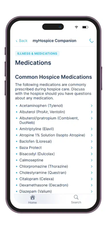 myHospice Companion screenshot 7 of 9