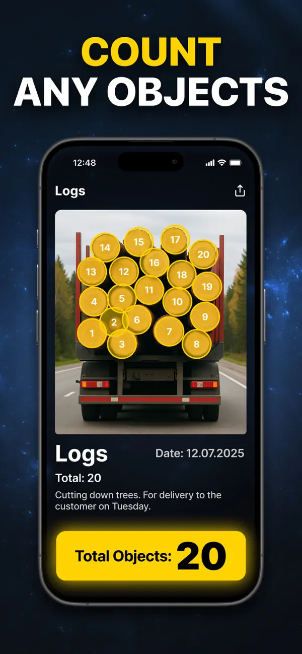 #1. Сount Objects - counting app (iOS) Av: ALIAKSANDR YANKOUSKI
