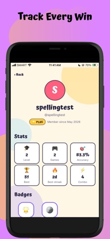 Spelling Test: Audio words Screenshot 8 of 8