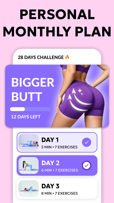 Buttocks and Legs Workout Screenshot