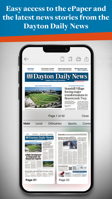 Dayton Daily News Screenshot