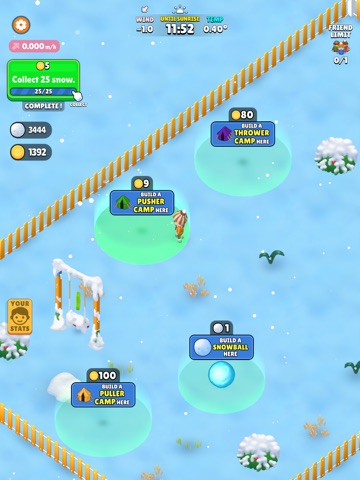 Snowball Simulator iPad screenshot