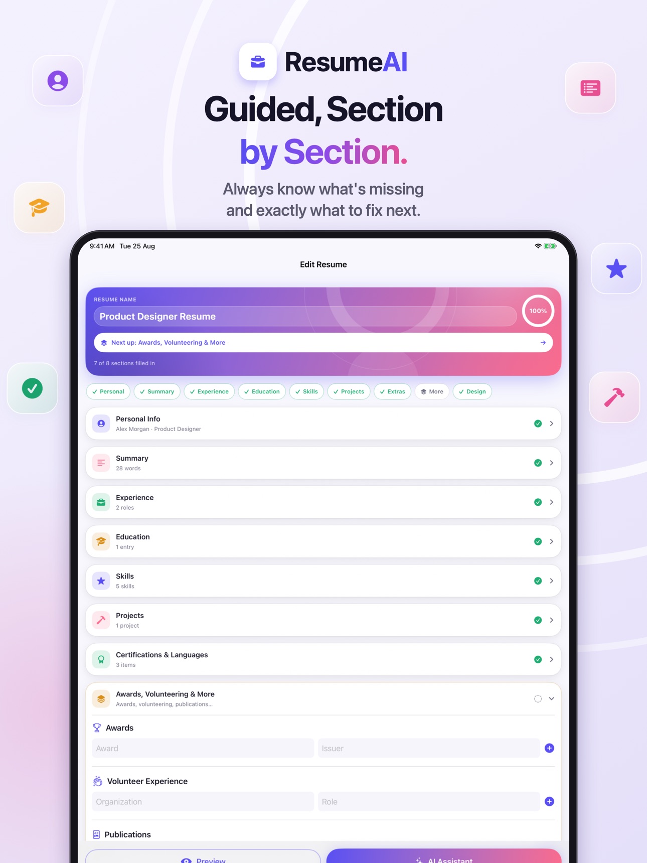 Screenshot 10 of ResumeAI: CV & Biodata Maker