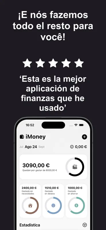 iMoney - Control Financiero screenshot 3 of 6