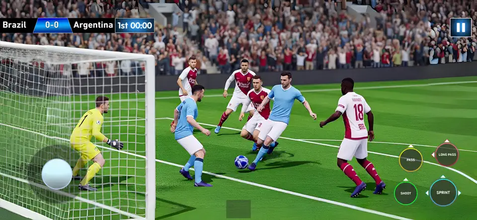 Скриншот Seven Shots To Glory Football на iPhone 3