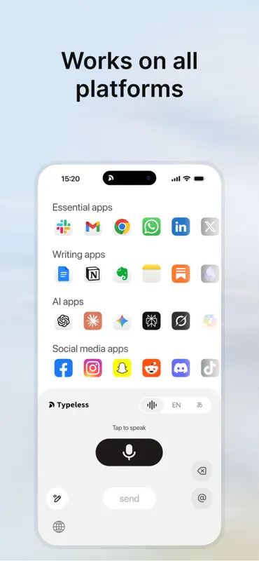 Typeless: AI Voice Keyboard screenshot 8 of 8