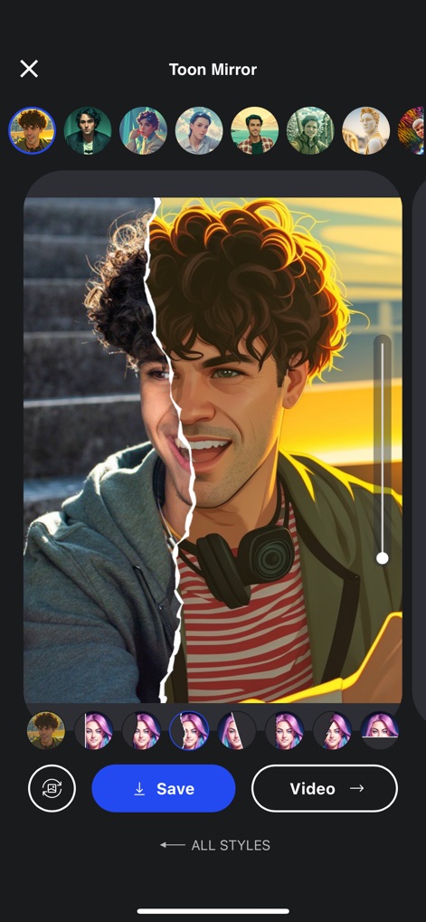 ToonMe: AI Cartoon Face Maker - Interactive Toon Mirror