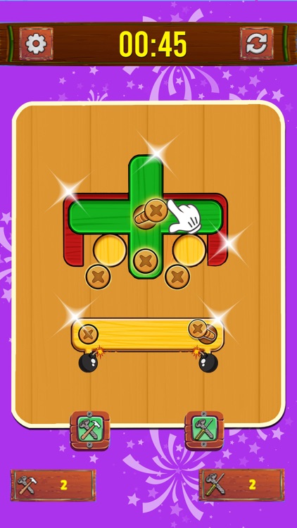 Bolts & Nuts - Wood Puzzle Sim